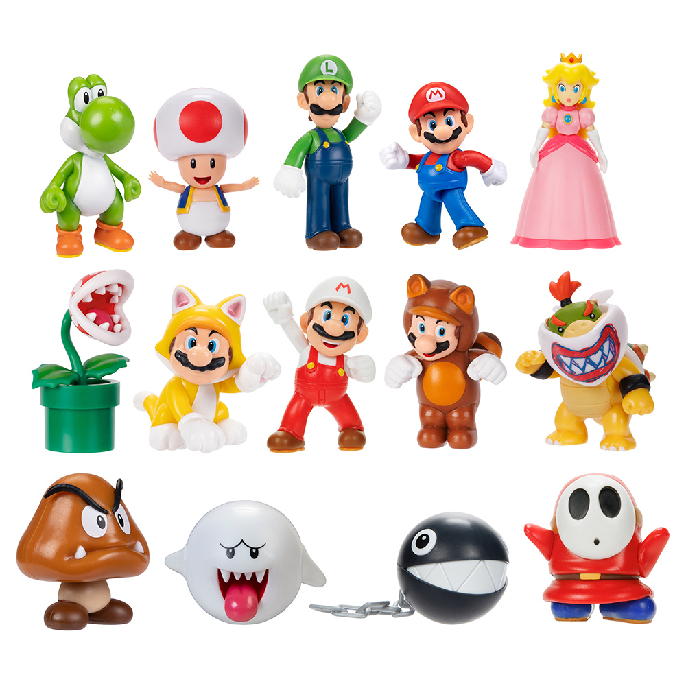 Nintendo 任天堂2.5吋公仔 14款任選 瑪利歐/路易吉等