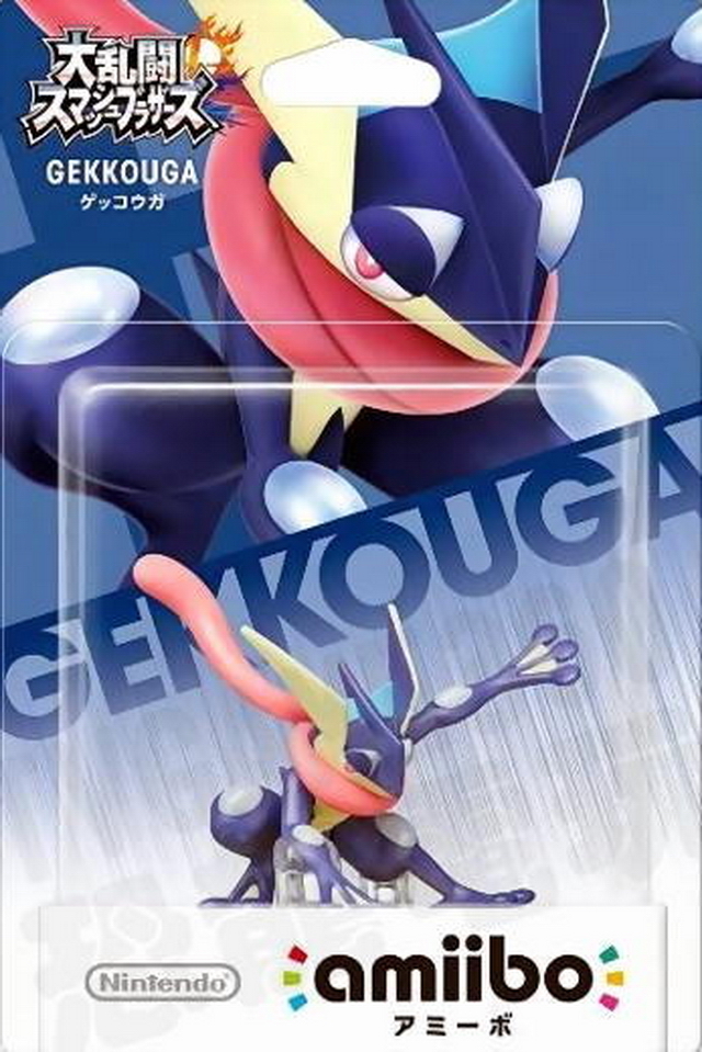 Nintendo 任天堂AMIIBO NFC SWITCH NS 任天堂明星大亂鬥 精靈寶可夢 神奇寶貝 甲賀忍蛙 GRENINJA