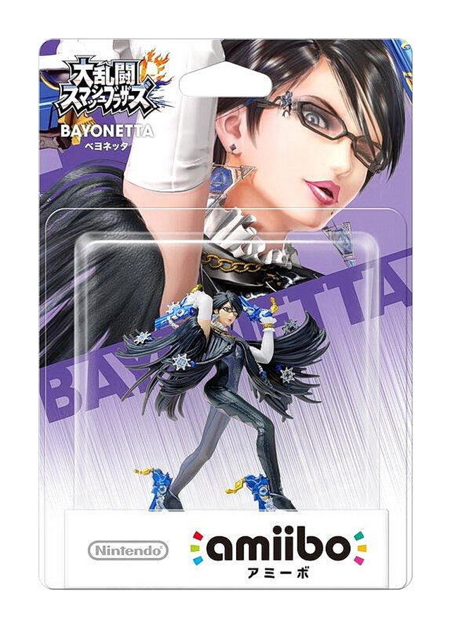 Nintendo 任天堂AMIIBO NFC SWITCH NS 任天堂明星大亂鬥 魔兵驚天錄 蓓優妮塔 1P 藍色 BAYONETTA